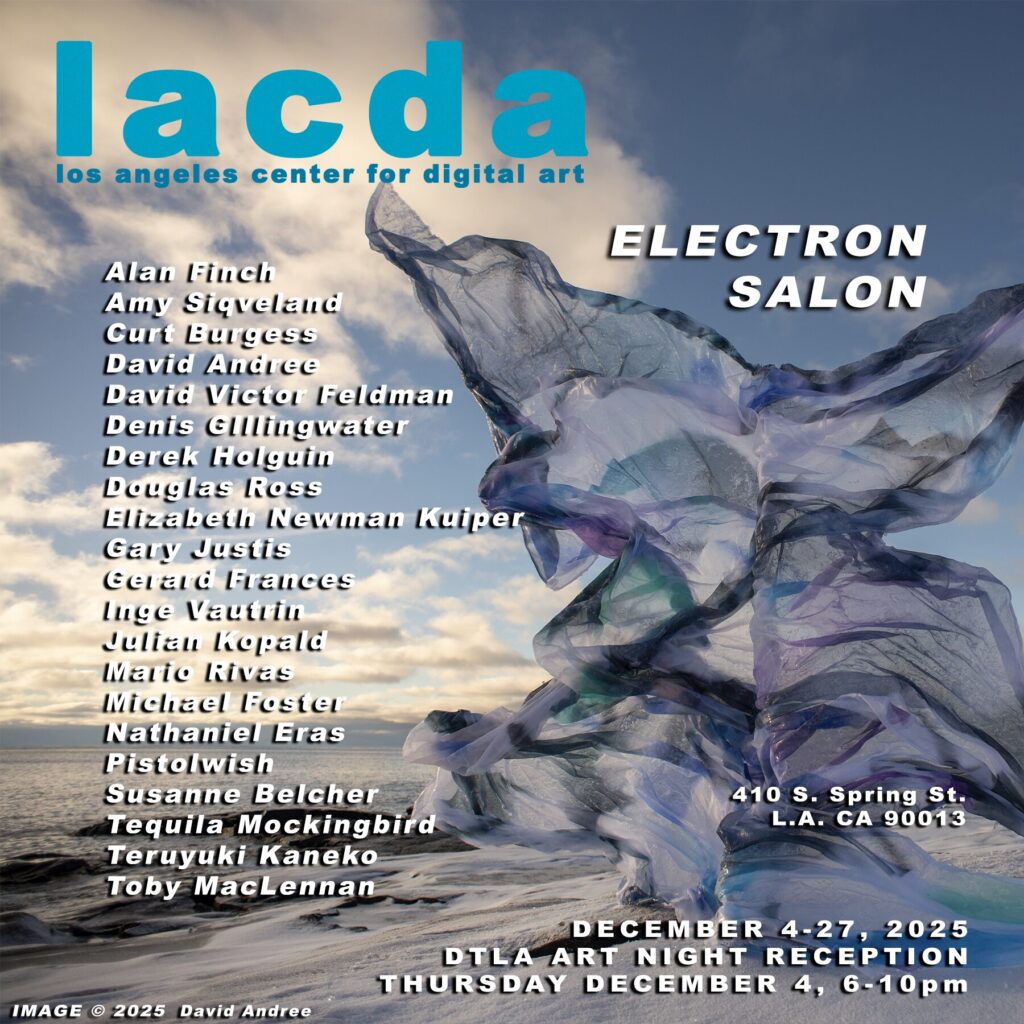 LACDA exhibition flyer